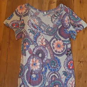 Short-sleeve Free People Top sz M
